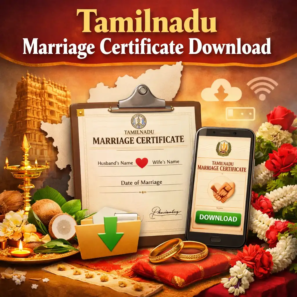 Tamilnadu Marriage Certificate Download