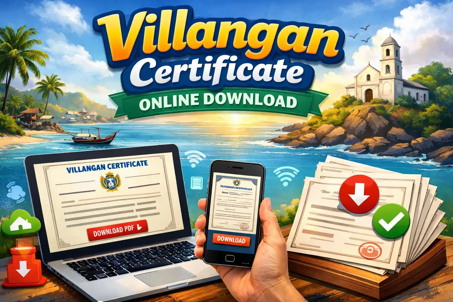 Villangan Certificate Online Download