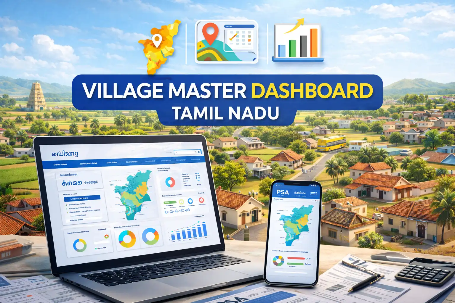 Village Master Dashboard Tamil Nadu